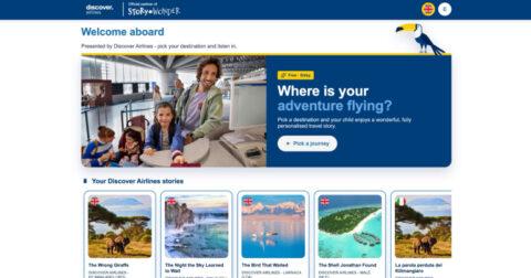 Discover Airlines enhances CX with AI-powered storytelling experience for families