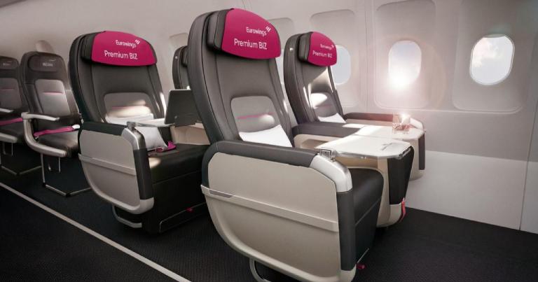 Eurowings introduces Premium BIZ Seat across A320neo fleet to deliver more space and comfort