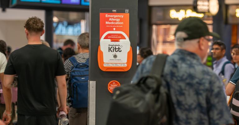 London Luton Airport becomes first UK airport to install emergency anaphylaxis kits