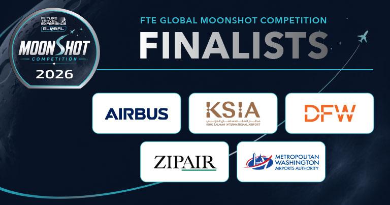 Airbus, KSIA, DFW, ZIPAIR and MWAA shortlisted in FTE Global Moonshot Competition