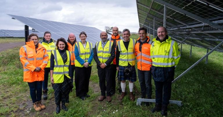 AGS Airports launches Horizons sustainability strategy as Glasgow Airport solar farm goes live