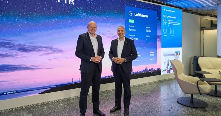Lufthansa and Fraport unveil new innovation-focused ‘Gate of the Future’ at Frankfurt Airport