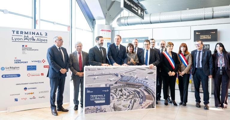 VINCI Airports launches modernisation and expansion of Terminal 2 at Lyon-Saint Exupéry Airport