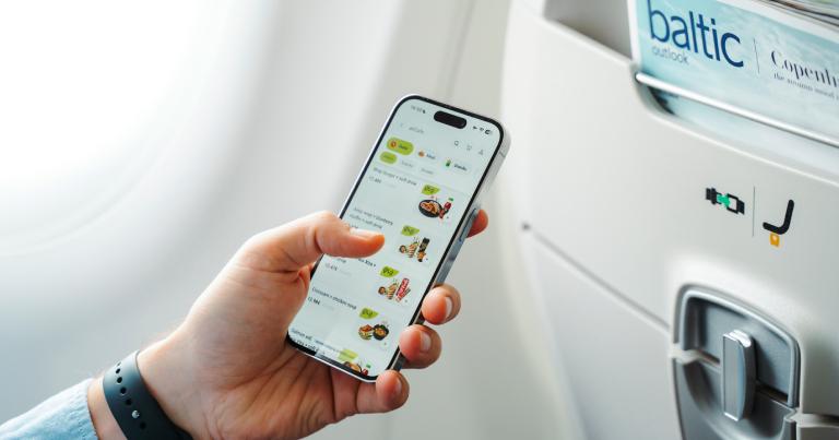 airBaltic enhances onboard experience with new in-seat ordering through Skynet portal